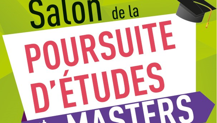 Retrouvez-nous sur le Salon de l’Etudiant samedi 9 mars